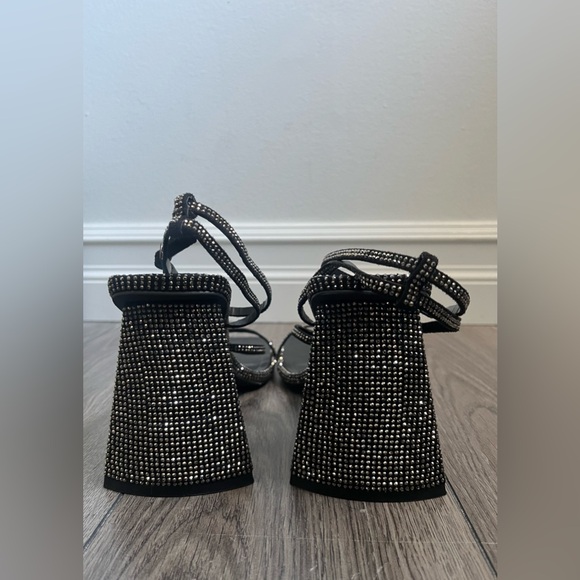 FASHION NOVA Rhinestone Heeled Sandals - Picture 6 of 6